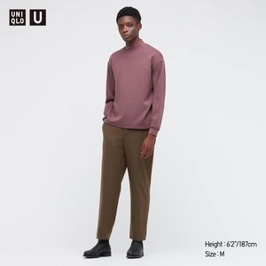 Uniqlo | Shirts | Lemaire Uniqlo U Mockneck Long Sleeve Relaxed Fit Sweatshirt  Pullover Xxs | Poshmark
